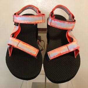 Teva Original Women's Universal Sandals Sorbet Red Tie-dye